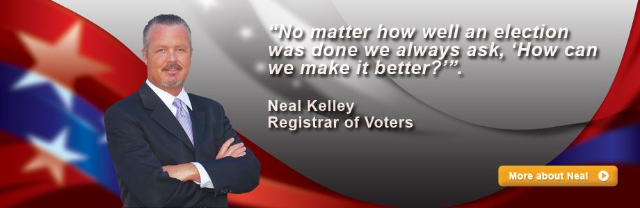 Neal Kelley Registrar of Voters